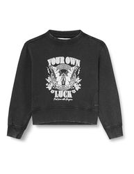 Vingino Norah Sweater voor meisjes, Washed Black, 16 Jaren