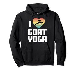 Goat Yoga Divertido Meditación Zen Namaste Me encanta Goat Yoga Sudadera con Capucha