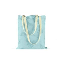 Bonamaison Printed Tote Bag, Reusable Grocery Bag, Shopping Bag, Machine Washable, Foldable, Canvas Cloth Bag with Handles, Size: 34x40 Cm