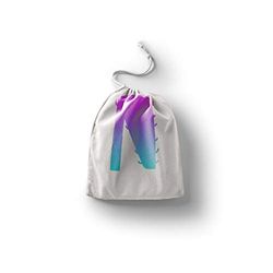 Bonamaison Printed Cotton Produce Bag with Drawstring, Reusable Grocery Bag, Biodegradable Eco-Friendly Bags, Travel Pouch, Sachet Bags, Shopping Bag, Eco Friendly, Foldable, Size: 30x40 cm