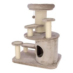 Kerbl Pet Kerbl Kattenboom, 77 x 58 x 96 cm, Oldie Beige
