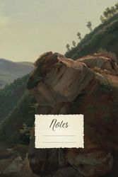 Notes: Lined Notebook Journal with Classical Vintage Art Aesthetic Design, 6x9, Ruled, 120 Premium Pages, 563