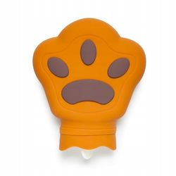 Kidnort Siliconen thermofor in de vorm van een teddybeerpoot 420 ml (Retter Brun)