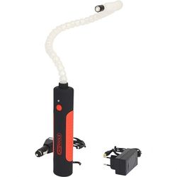 KS Tools 150.4345 Flexible Inspection Lamp, 6 Watt LED + 1 LED Head Light