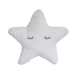 Bloomingville Kudde Star, vit, polyester