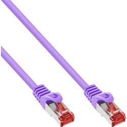 InLine 76411P S/FTP Patch Cable 250MHz PVC Copper 1 m Purple