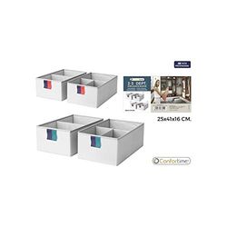 Confortime 61544 Organizzatore, Multicolore, Unica