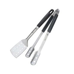 Fmprofessional Set utensili per barbecue, pinza multiuso e paletta forata, utensili da cucina lavabili in lavastoviglie, acciaio inossidabile, utensili BBQ resistenti alle alte temperature