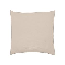 ITC Federa per Cuscino, Garza di Cotone Lavata, Beige Naturale, 65 x 65 cm