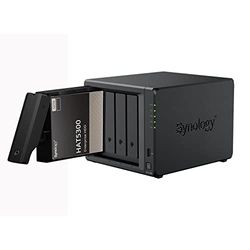 Synology DS423+ 6GB 64TB NAS (4X 16TB) HAT5300, monterad och testad med SE DSM installerad
