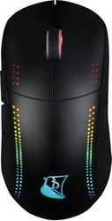 Konix Drakkar Asgard bezprzewodowa mysz do gier PC - Oburęczna - 7 przycisków - Bluetooth - Podświetlenie LED - Czarna