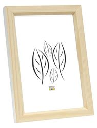 Deknudt Cadre en Bois Naturel avec côté Blanc Taille Image 20,0 x28,0 cm;