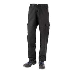 J.A.K. 912112088 Serie 9121 65% polyester/35% katoen taillebroek, zwart, 50 R (35/32) maat