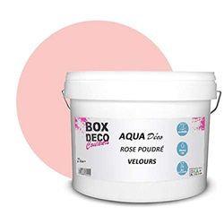 Pintura de pared acrílica con aspecto mate Aqua Déco - 10 l/100 m², color rosa