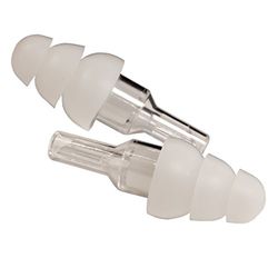 Vic Firth - VICEARPLUG - Tappi per Protezione Acustica - ad Adatta Fedeltà - Grandi - Bianchi