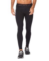 2XU Homme Ignition Tights Compression Pants, Black/Nero, L EU