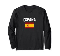 España Design España Souvenir España Bandera España Vacaciones España Manga Larga