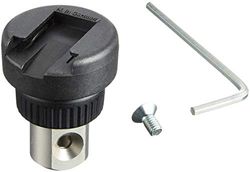Manfrotto 244ADPT-HS Adattatore per 244 con Attacco a Slitta per Flash, Nero