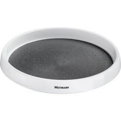 Westmark Turntable Ronda – Practical Organizer for Storing Utensils in the Kitchen, Bathroom, Dressing Room, or Children's Room, Non-Slip, Raised Edge – ø 255 mm