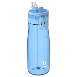 Sparrow Borraccia 1L - TouchFlow Bottiglia Senza BPA - Senza Perdite Borraccia Cannuccia - Borracce Sportiva Flusso Rapido Con Un Clic per Scuola, All'aperto