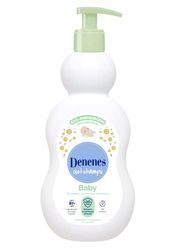 Denenes Baby - Gel champô com calêndula ecológica, limpa e respeita a pele, para bebés a partir de 0 meses, adequado para peles sensíveis e tópicas - 400 ml