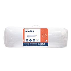 Bleu Câlin Alaska Comfort Bolster, perkal, polykatoen, 180 cm, wit