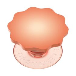 PopSockets: PopGrip - Supporto e Impugnatura per Telefoni Cellulari e Tablet con un Top Intercambiabile - Apricot