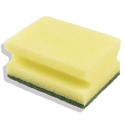 HOUSE COLLECTION Nail Polish Sponge, Yellow, unica