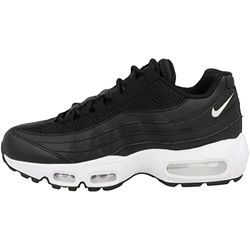 NIKE Air MAX 95, Zapatillas Deportivas Mujer, Black White Black, 36 EU