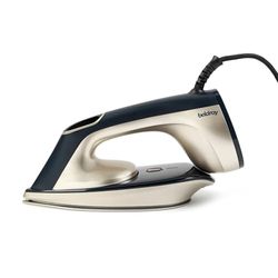 Beldray Trio Steam – Full-Size Iron, Garment Steamer & Mini Ceramic Soleplate for Travel, SureTemp Technology, Press Release 180ml Water Tank, LED Display, 30 g/min Steam Rate, 2.5m Power Cord, 1800W
