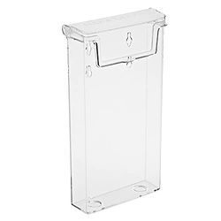 taymar Porte-brochures DIN long (DL), boîte à brochures avec couvercle, résistant aux intempéries