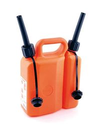 Westfalia Dubbele jerrycan 3,5 l en 1,5 l - praktische combi-jerrycan