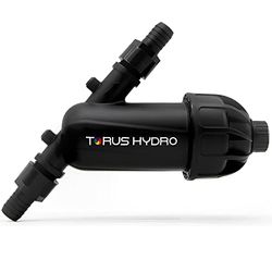 Torus Hydro 35Gal (133L) pH-regelaar inline, zwart