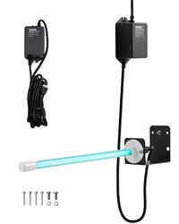 VEVOR HVAC-luchtzuiveraar, 18 W, luchtzuiveraar met magneet, UV-lamp 356 mm, golflengte 254 nm, uv-C-licht, krachtige zuivering, voor airconditioning