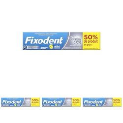 Fixodent Original et Antibactérien Crème Adhésive Pour Prothèses Dentaires 70,5g (Lot de 4)