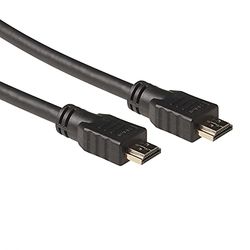 ACT Cavo HDMI 1 m 4K @60Hz, HDMI 2.0 ad Alta velocità con Ethernet 18 Gbps, Supporta Arc, HDR, HDCP 2.2, Compatibile con PS5/PS4, HDTV, PC – AK3901