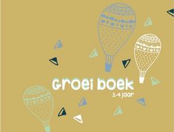 Groeiboek 1-4 jaar: van baby naar kleuter