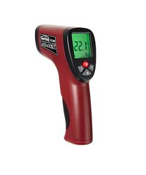 Thermomètre infrarouge Testboy TV 329 (mesure de température haute précision sans contact, pour la météo, les grillades, avec optique de mesure avancée 12:1, avec écran LCD vert), rouge