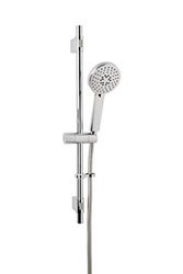 Croydex Matrix-Set Doccia a Tre funzioni, Metallo, Finitura cromata, 10 x 10.5 x 74 cm