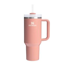 Stanley Quencher H2.0 Flowstate Tumbler 1.2L - 11 Uur Koud - 48 Uur Met Ijs - Drinkfles Met Rietje, Handvat En Deksel - Vaatwasmachinebestendig - Thermosbeker Voor Koude Dranken - Sienna