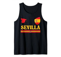 Sevilla España Bandera, Sevilla España, Sevilla Camiseta sin Mangas