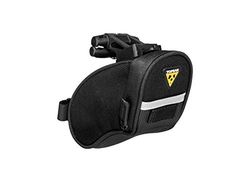 Topeak Aero Wedge Pack, w/Fixer F11, Micro, Svart, L x B x H 6,6 x 14 x 8,1 cm/2,6 tum x 5,5 tum x 3,2 tum
