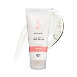 Green People Protein-Boost Hair Serum 100ml | Natural & Organic Protein-Rich Gel for Volume & Light Hold | All Hair Types | Silicone Free, Ethyl Alcohol Free & SLS Free | Cruelty Free & Vegan