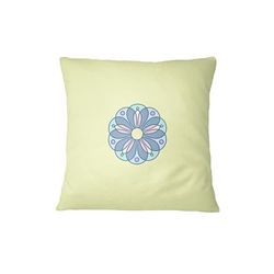 Bona Basics, Funda de cojín Decorativa,Decoración del hogar, para sofá, cafetería, Tamaño: 45X45 cm, Color: Amarillo Claro