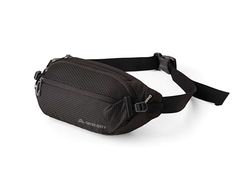 Gregory Nano - Sac Banane, 33 cm, 4 L, 0.18 Kg, Noir (Optic Black)