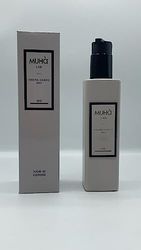 MUHA' | Ekologisk kroppskräm, Bergamottdoft och bärnstensgris, lugnande fuktgivande, lämplig för känslig och känslig hud, storlek på 230 ml