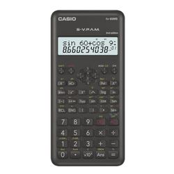 Casio FX-82MS-2 Miniräknare, Grå, 16.1 x 7.7 x 1.4 cm