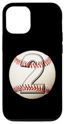 Custodia per iPhone 13 Vintage Baseball 2 ° compleanno ragazzo prodotto sportivo