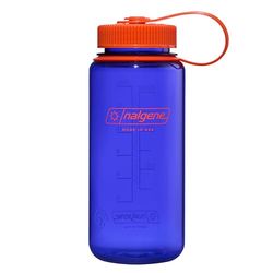 Nalgene Botella de agua, ligera, sostenida Tritan sin BPA, inastillable, para mochileros, senderismo, gimnasio, 16 onzas, boca ancha, bígaro