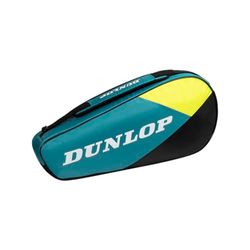 DUNLOP SX-Club 3 racketväska, grönblå, svart, gul